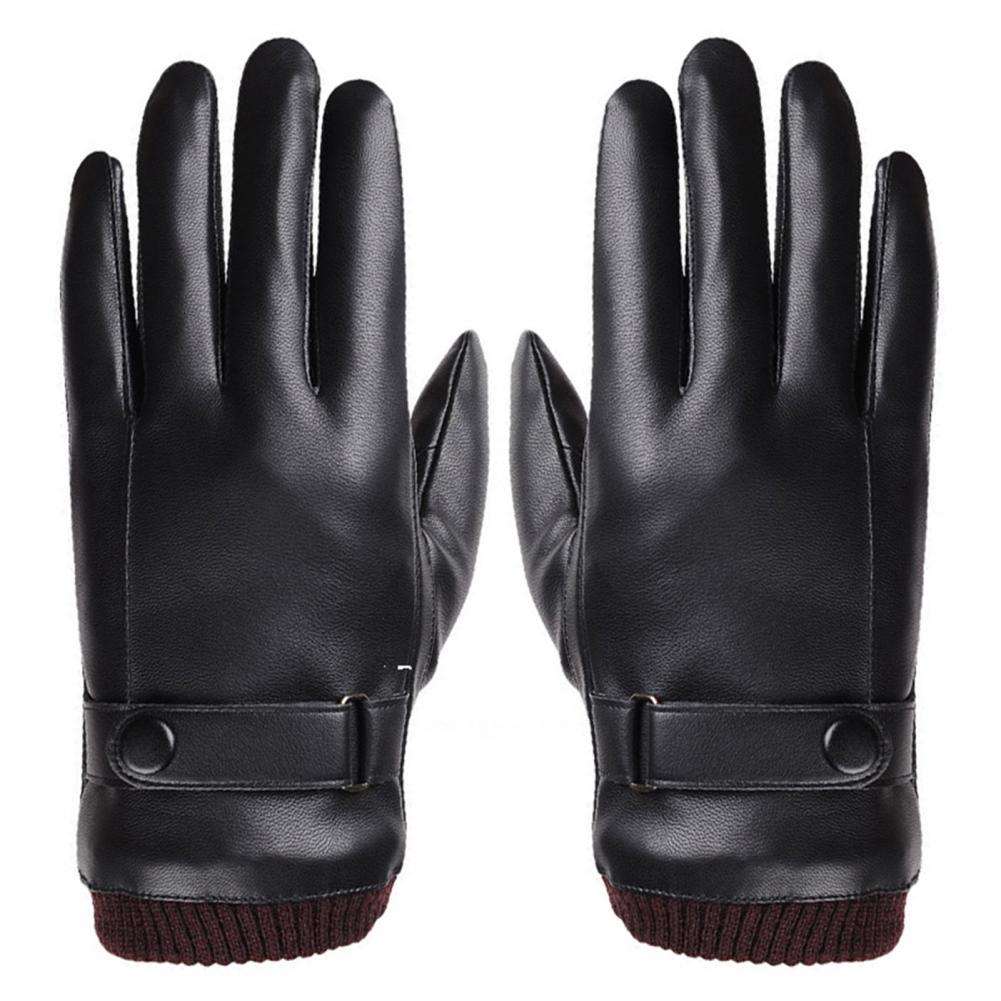Faux Leather Full Finger Touch - огляд і ціна Winter Glove Insulated
