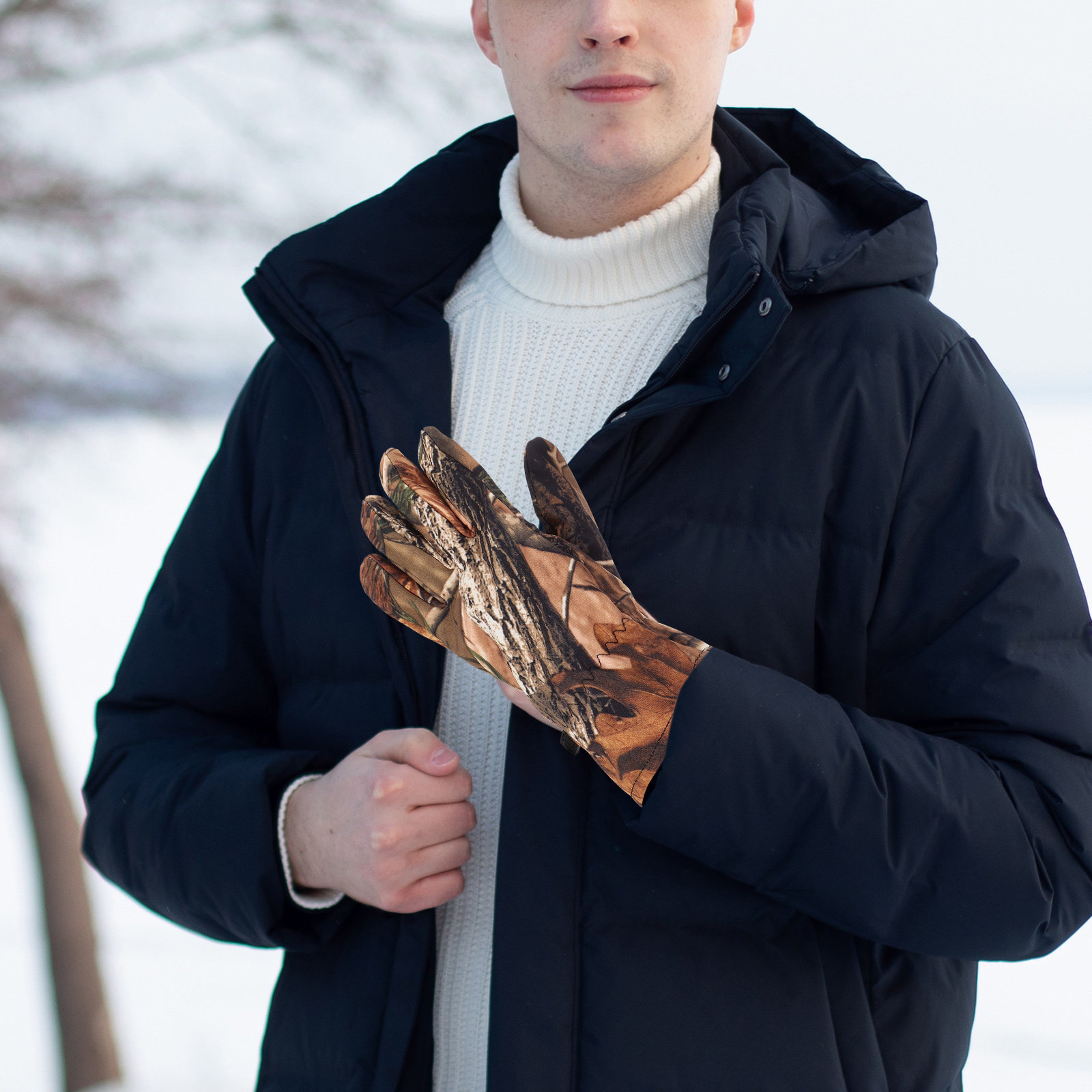 Waterproof Winter Hunting Glov - огляд і ціна Winter Glove Insulated