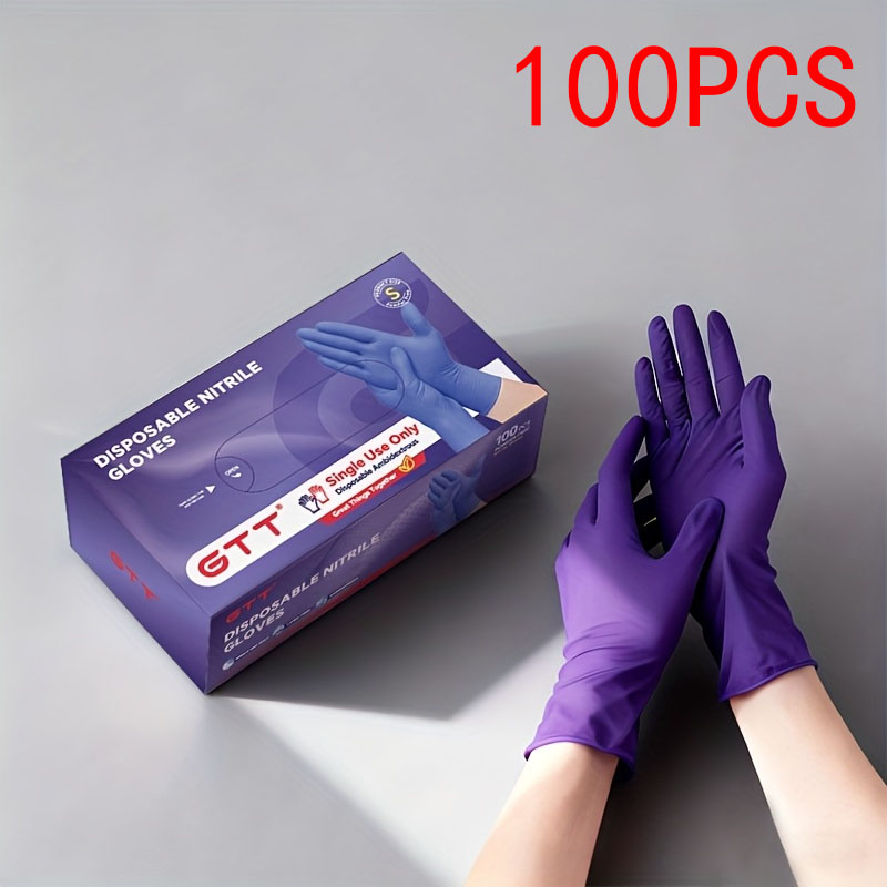 200PCS Nitrile Gloves Disposab - огляд і ціна Exam Glove Nitrile