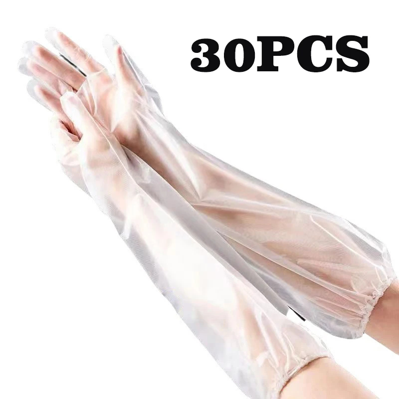 30PCS Disposable Arm Guard Glo - огляд і ціна Rubber Glove Cleaning