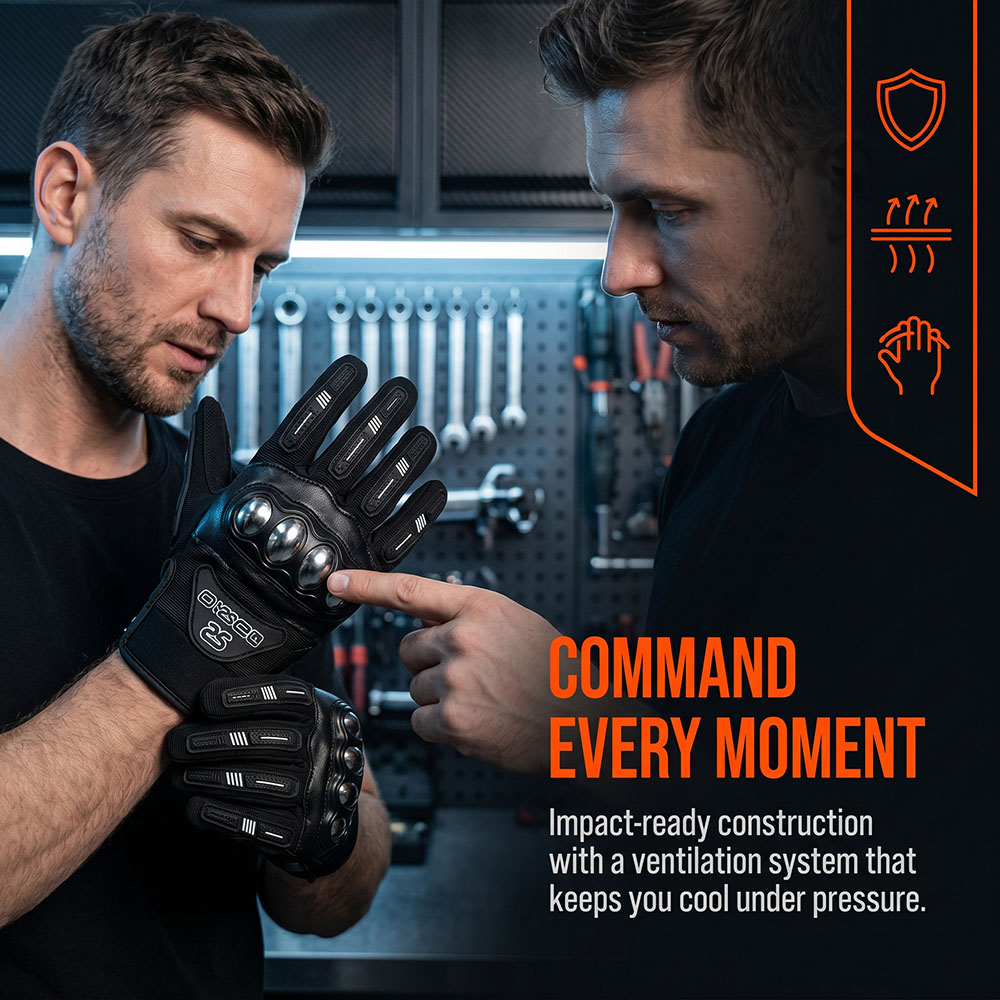 Breathable MX Motorcycle Ridin - огляд і ціна Motorcycle Glove Knuckle