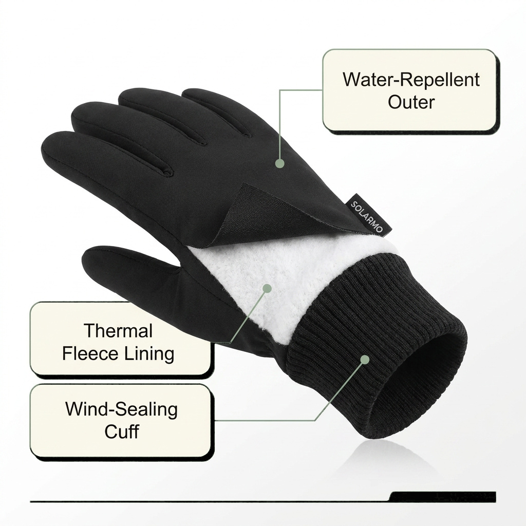 Cold Weather Cycling Gloves, T - огляд і ціна Winter Glove Insulated